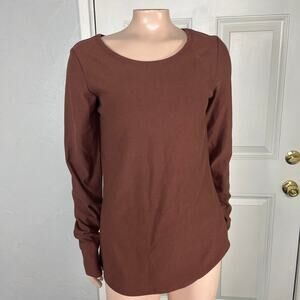 Texture Clothing Women's Shirt S Stretch Organic Cotton Curvy Boho Lagenlook P23